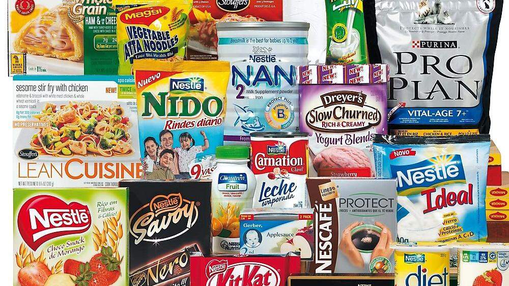 Nestle hat ein riesiges Produktportfolio