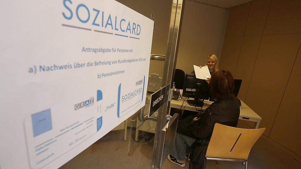 2012 wurde die Sozialcard in Graz eingeführt. Die GIS-Befreiung vor vom Start weg das entscheidende Kriterium