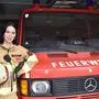 Simone Trojer ist seit 2005 bei der Feuerwehr Mitteldorf 