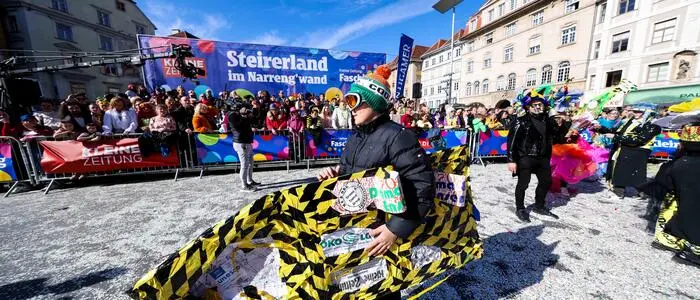 Schnee juchee? Von wegen, Konfettiregen ist für den 17. Februar in Graz angesagt
