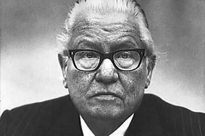 Bruno Pittermann führte die Partei ein Jahrzehnt lang - von 1957 bis 1967.