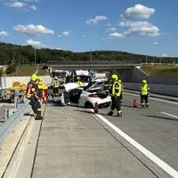 Beim Knoten Rudersdorf West auf der S7 Fürstenfelder Schnellstraße ereignete sich der schwere Verkehrsunfall