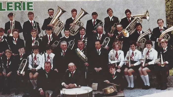 Der Musikverein Graden im Jahr 1970