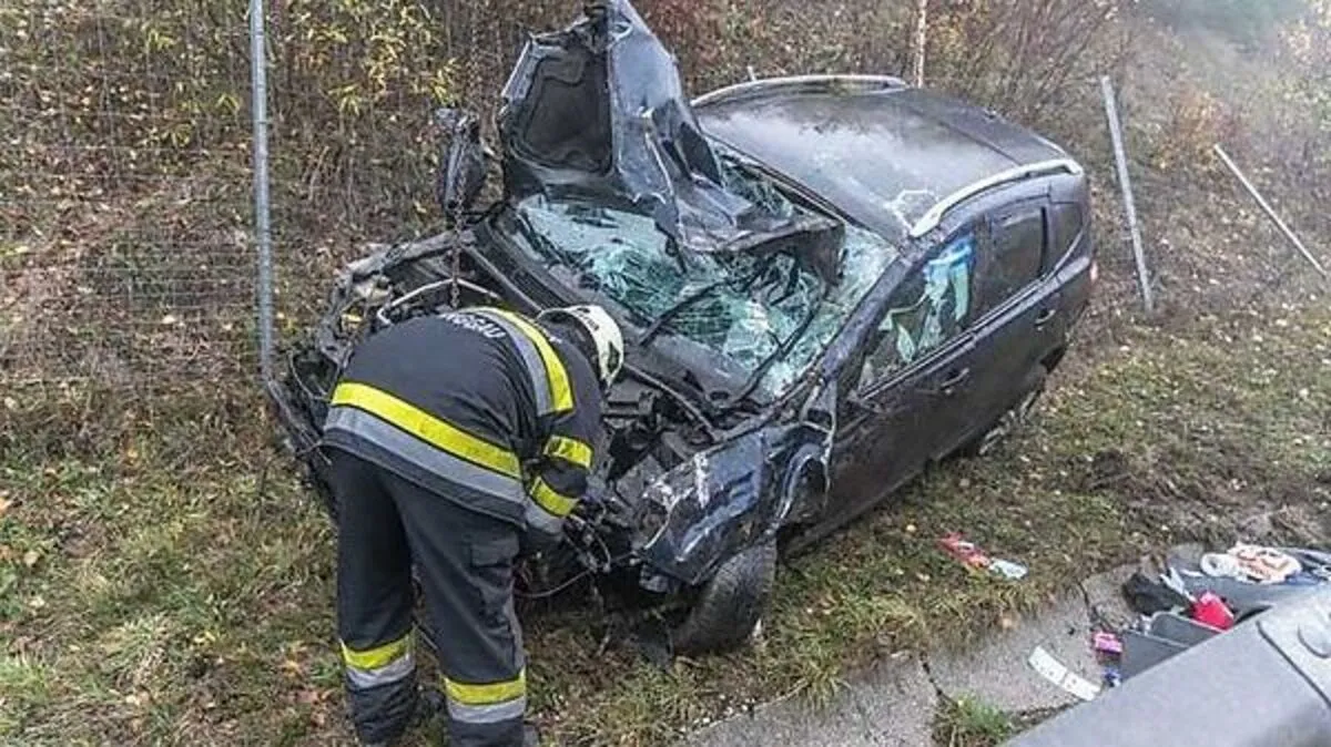 Auto überschlug sich 