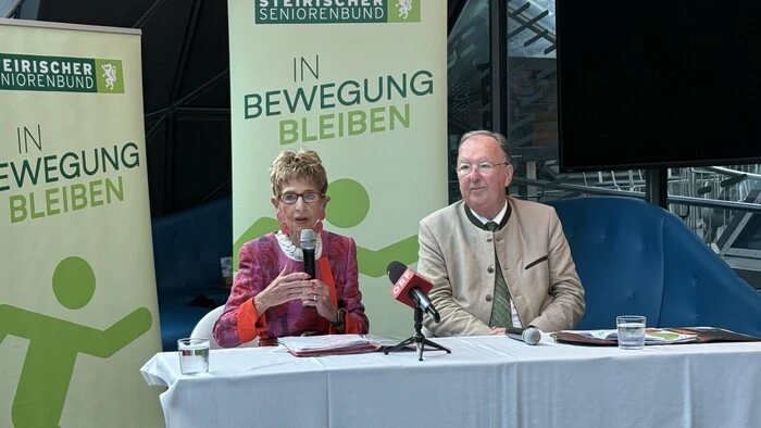Das Bild zeigt Ingrid Korosec und Ernst Schwindsackl
