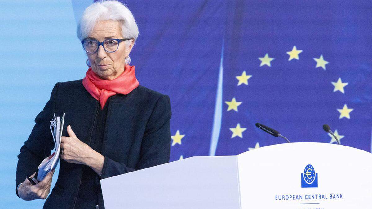 Zentralbank-Chefin Christine Lagarde