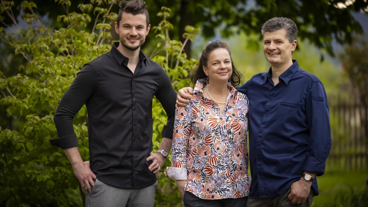 Niko, Karin und Alexander Stöhr