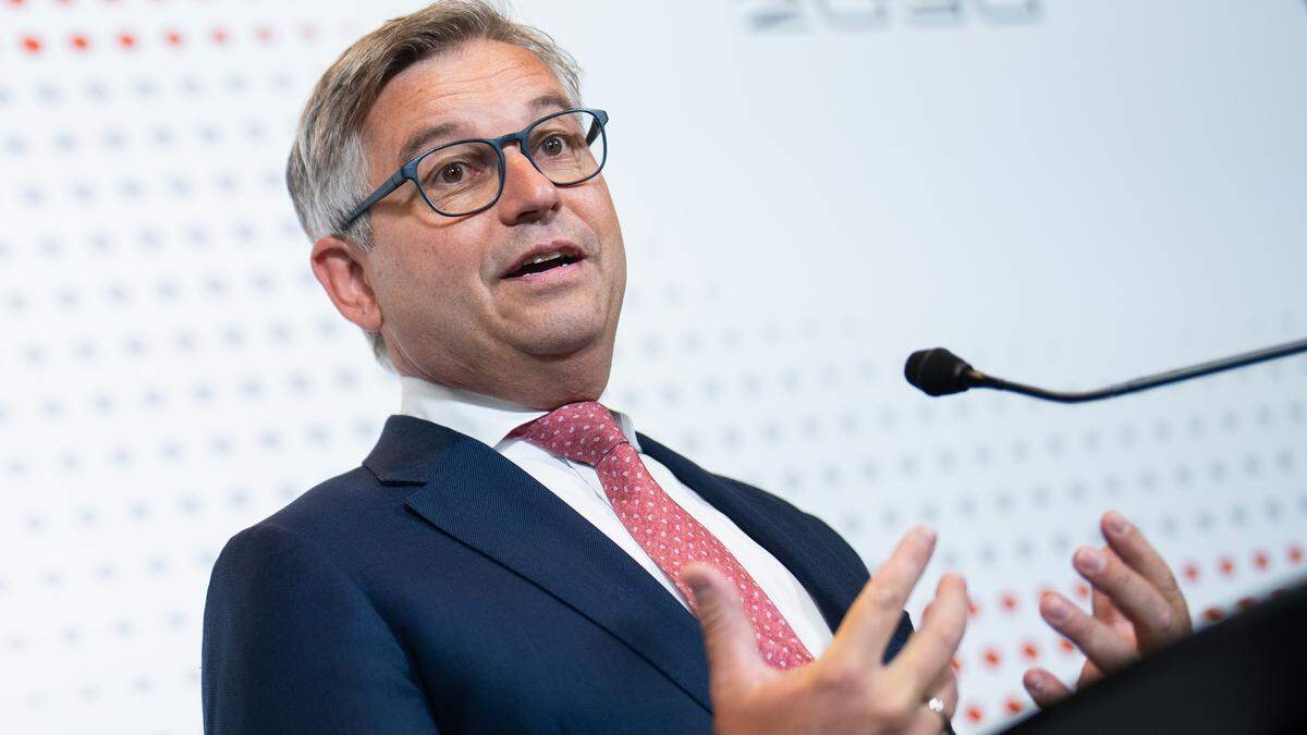 Finanzminister Magnus Brunner (ÖVP) 
