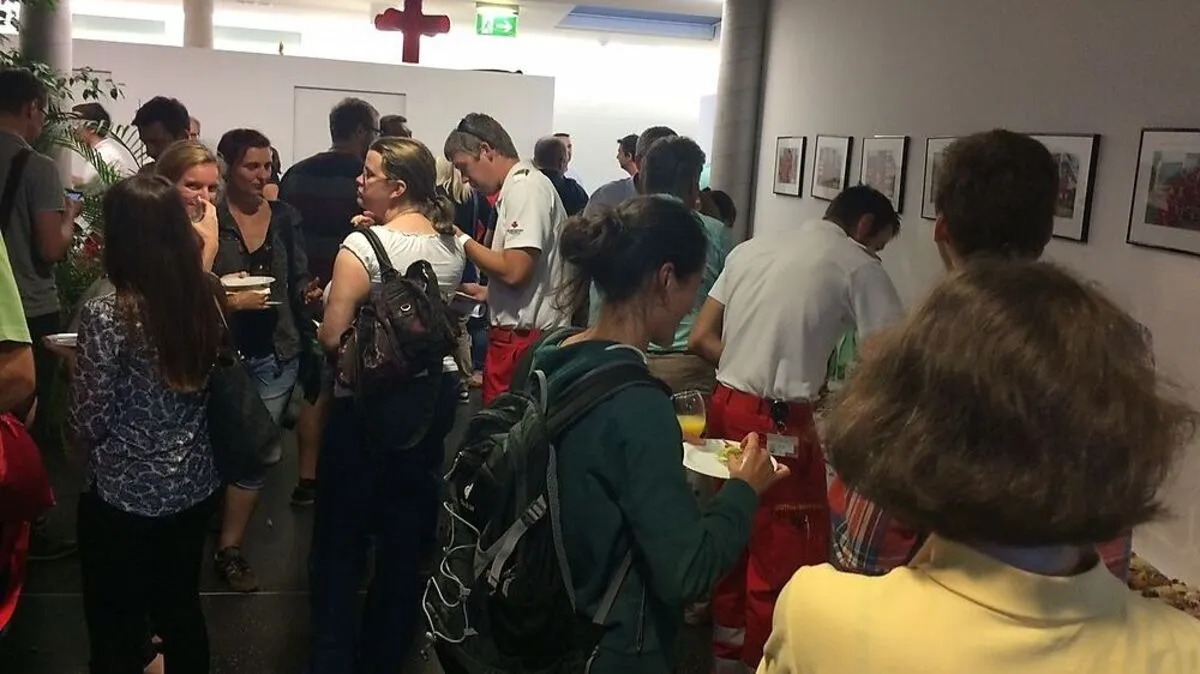 Nach dem Vortrag wurde genetzwerkt