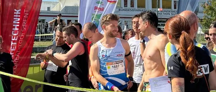 Daniel Buchegger bei den Österreichischen Meisterschaften im Obstacle Run