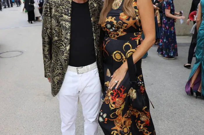 Verleger Christian Mucha mit Gattin Ekaterina