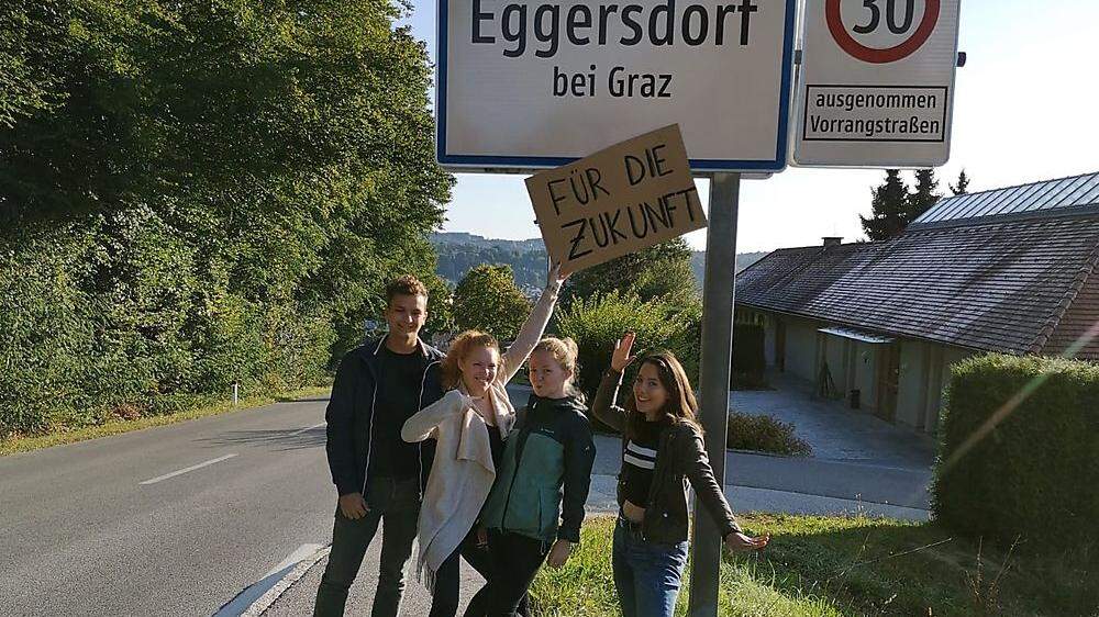 Rund um Graz ging die Jugend für den Klimaschutz auf die Straße