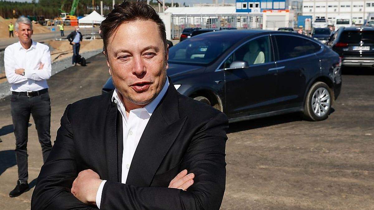 Tesla-Chef Elon Musk verwendet Signal