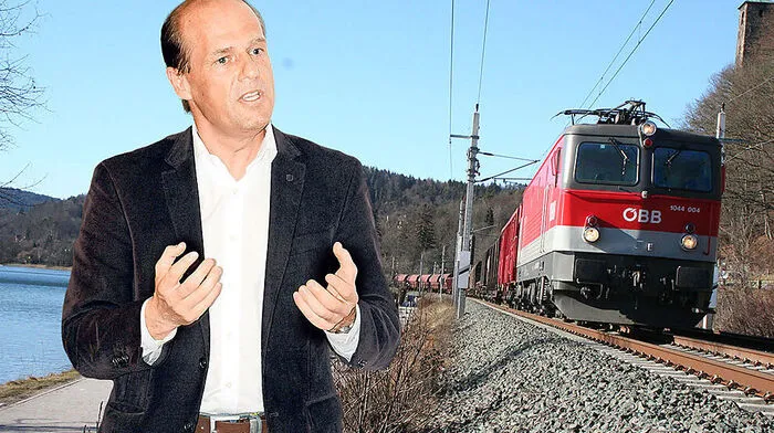 In Lärmschutzmaßnahmen sieht Finkensteins Bürgermeister Christian Poglitsch den einzigen gangbaren Weg für die Anrainer der Güterzug- Strecken