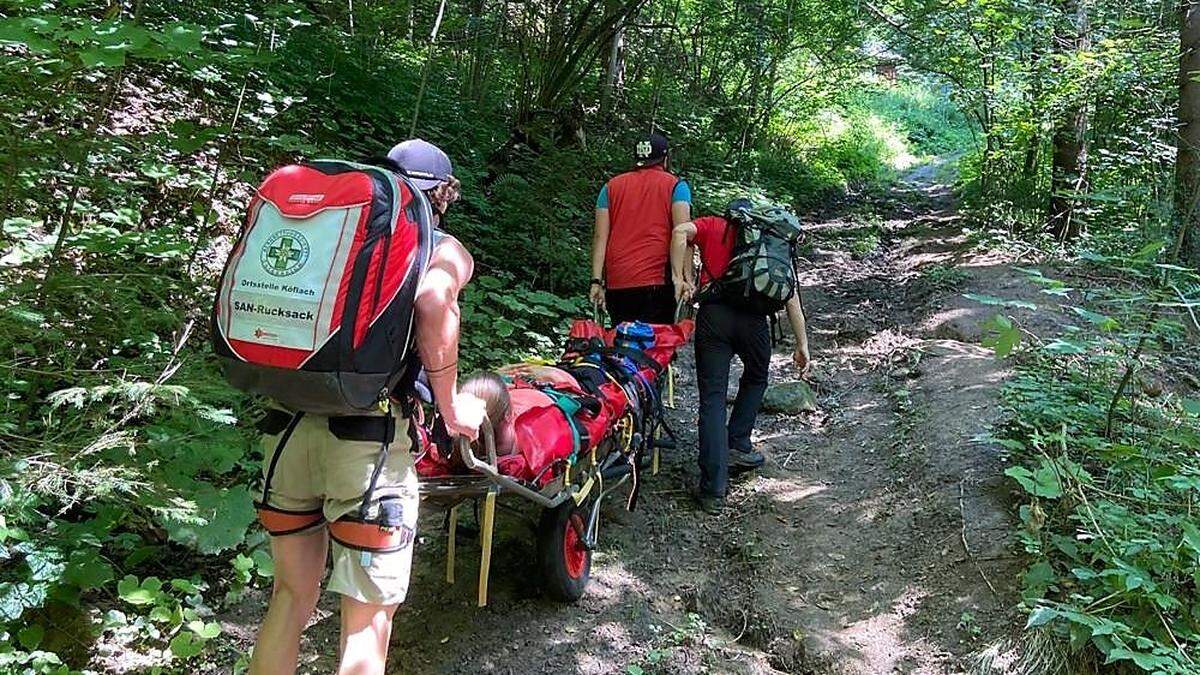 Doppelter Einsatz für die Köflacher und Voitsberger Bergrettung