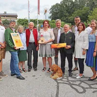 Zum 25. Geburtstag schenkte sich Familie Niederl vom Buschenschank Urbi die Markenlizenz