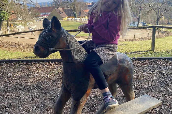 Anni Mohoric (5) aus Köflach gezeichnet.