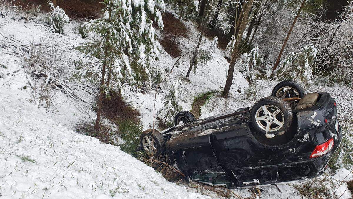 Unfall bei Stanz verlief glimpflich