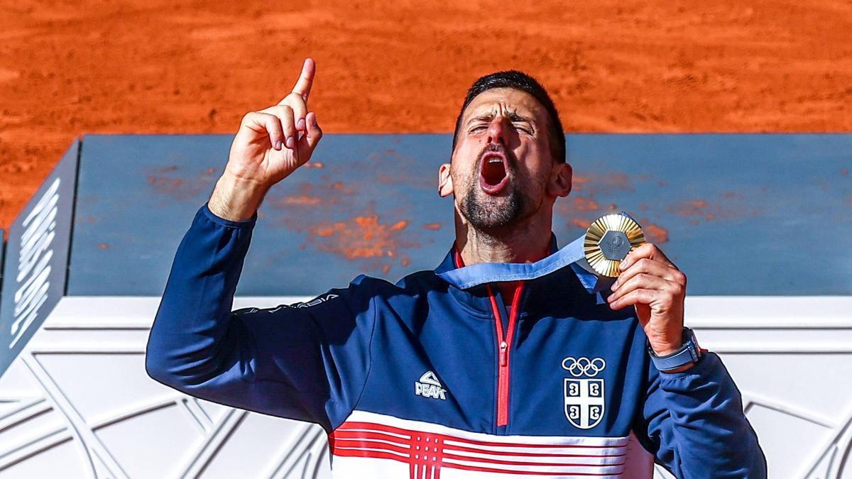 Novak Djokovic dankte Gott und genoss den Moment - für ihn ist Olympia-Gold für Serbien „das Größte“ 