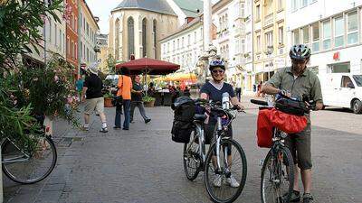 Radfahren auf dem Hauptplatz ist Diskussionsthema