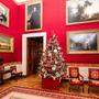 Das Weiße Haus erleuchtet im weihnachtlicher Stimmung