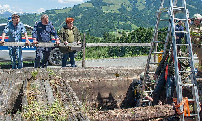 Szene aus der heutigen "Soko"-Folge