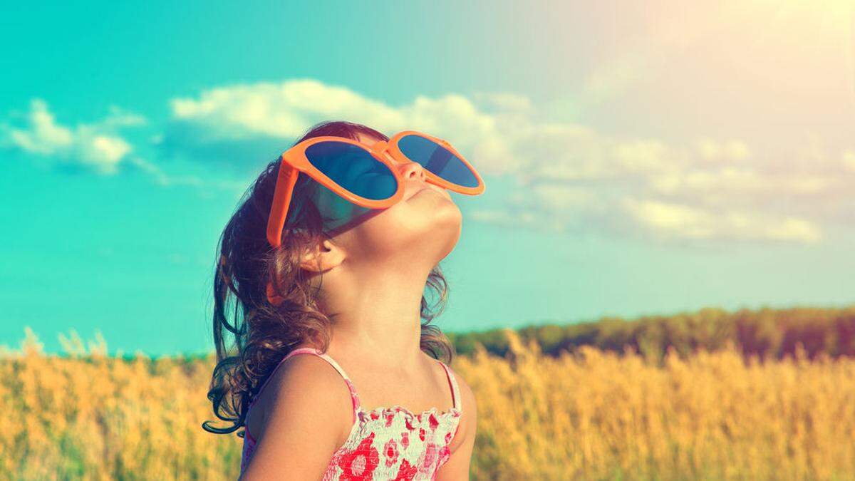 Noch einmal die Sonne genießen, bevor die Schule losgeht