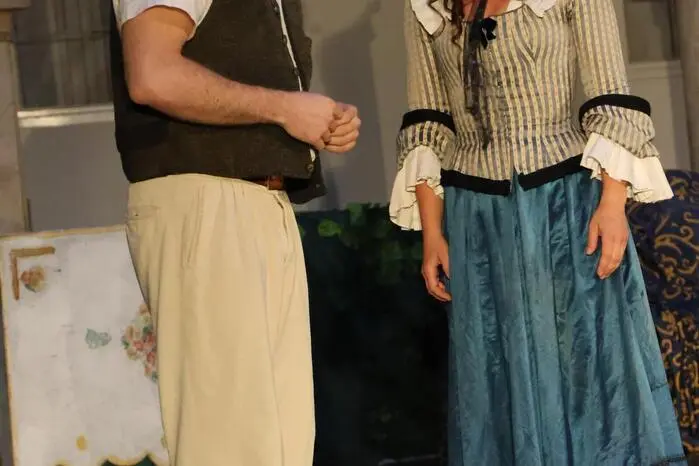 Und hochkarätig war das Ensemble. Marina Colda (Foto) verkörperte Ottilie mit großer Ausdruckskraft, während Michael Hasslacher (Foto) als Bauernbursche Franz die verbotene Liebe glaubwürdig auf die Bühne brachte. Und Ottilies Vater wurde von Taras Kuzmych verkörpert. 