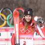 Gleich in ihrem ersten Olympia-Rennen freute sich Mirjam Puchner über Silber im Super-G