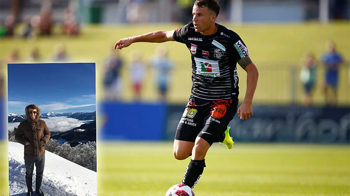 Schmitz genießt auch im Winter seine Freizeit in der Natur 