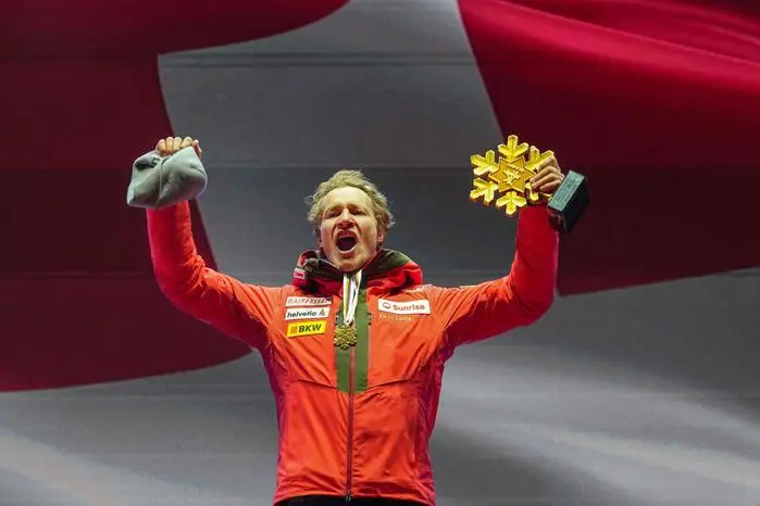 1. Platz: Marco Odermatt (SUI) 1:24,57 Minuten