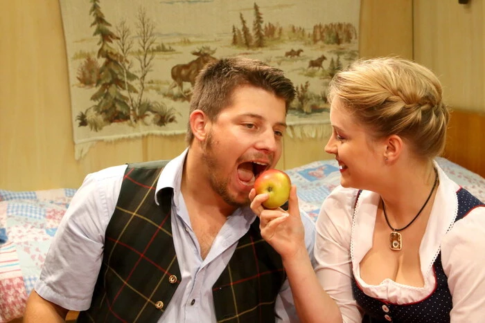 Klar, dass die Besucher aus dem Lachen nicht heraus kamen.