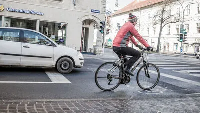 Mehr Vorrang für Radler in Klagenfurt