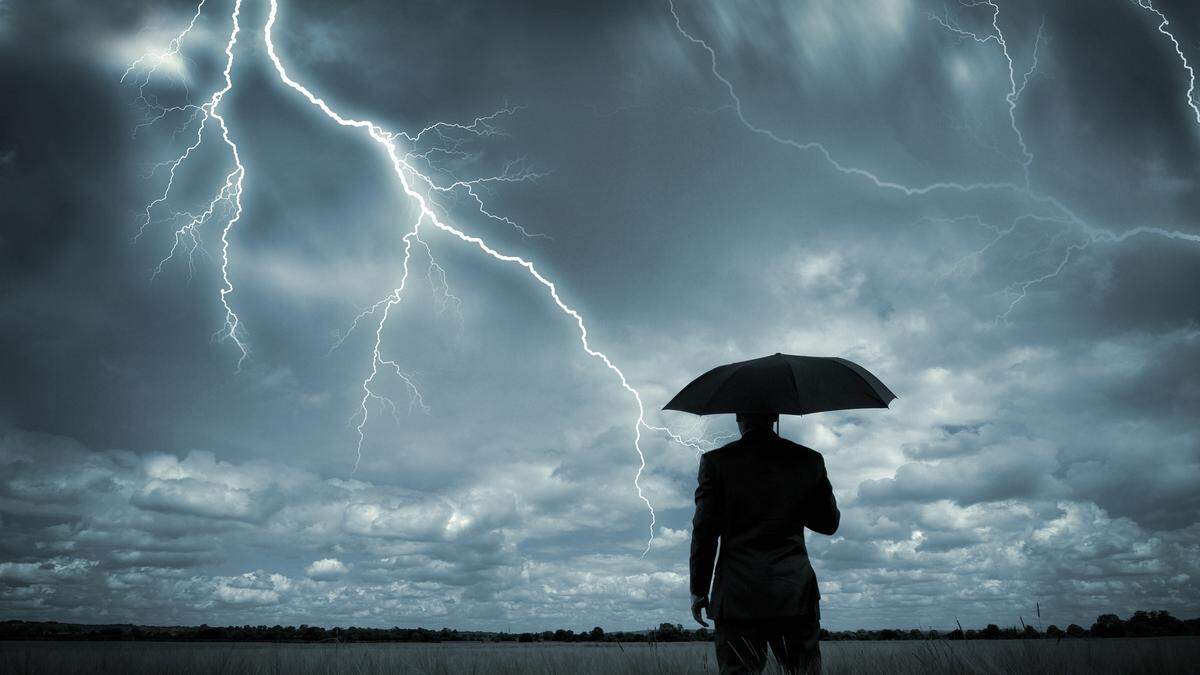 Für den heutigen Samstag sind Gewitter angekündigt.