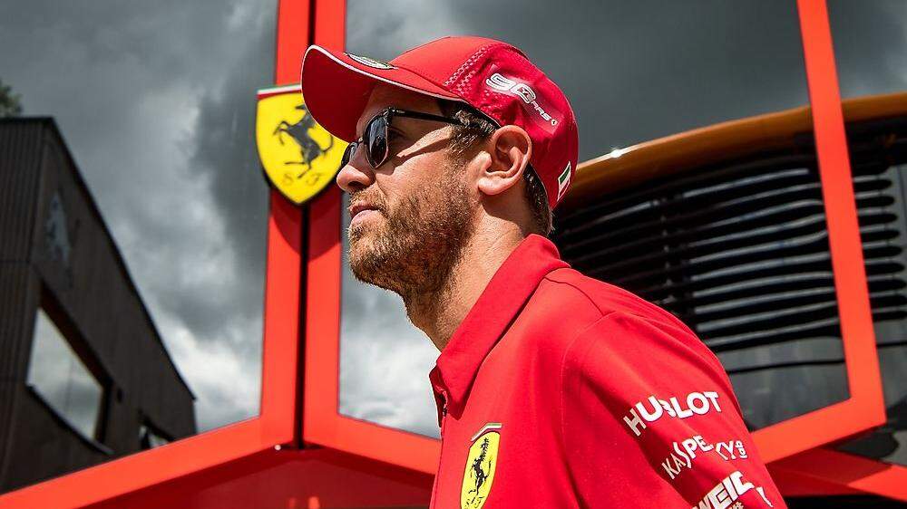 Sebastian Vettel rechnet sich noch Chancen aus
