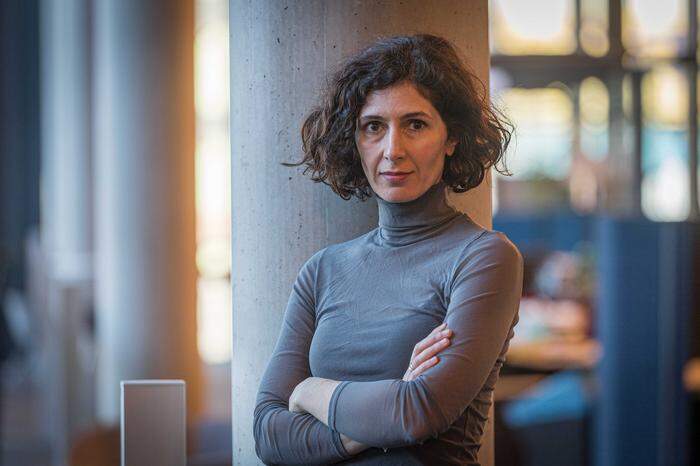 Die in Graz lebende Autorin floh mit ihrer Familie aus dem Iran
