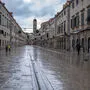 Massive Regenfälle sorgten in Dubrovnik für Überschwemmungen