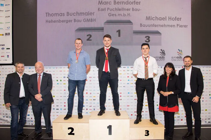 Marc Berndorfer holte mit klarem Vorsprung den Titel bei den Maurern