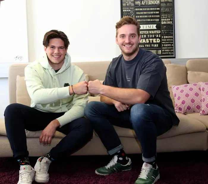 Lorenz Hirsch und Maximilian Kreiner sind seit Kindertagen beste Freunde
