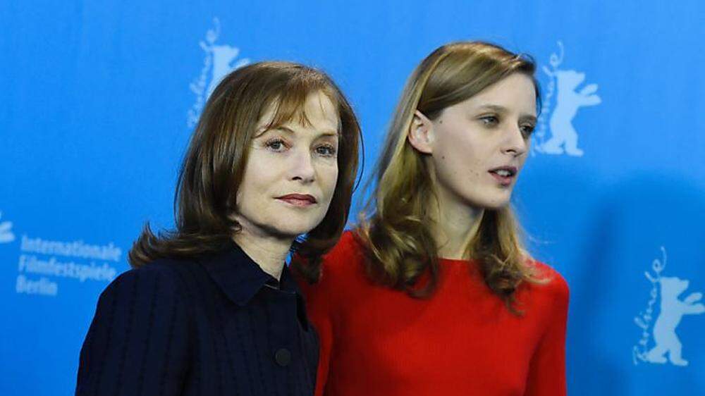 Frankreichs große Mimin Isabelle Huppert (links)