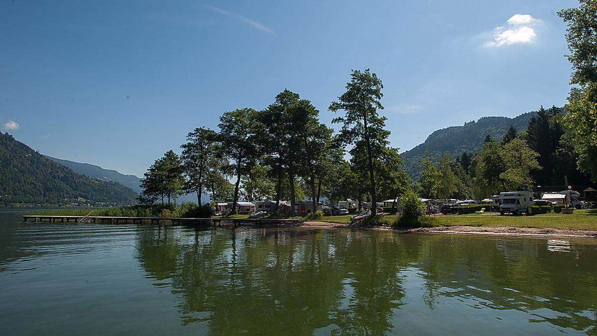 Campingidylle bei Seecamping Berghof