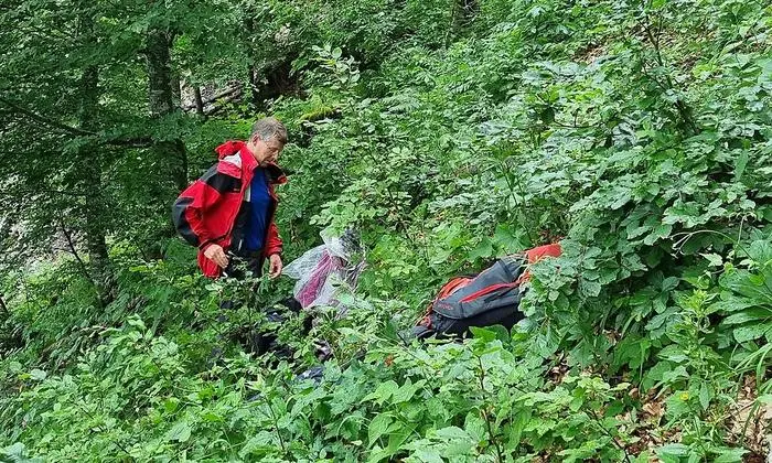 Die verletzte Wanderin konnte ihre Koordinaten bekannt geben – so wurde sie leicht gefunden