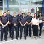 Polizistinnen und Polizisten der Polizeiinspektion Voitsberg sowie Katharina Trinkaus und Marion Egger vom Gewaltschutzzentrum Steiermark