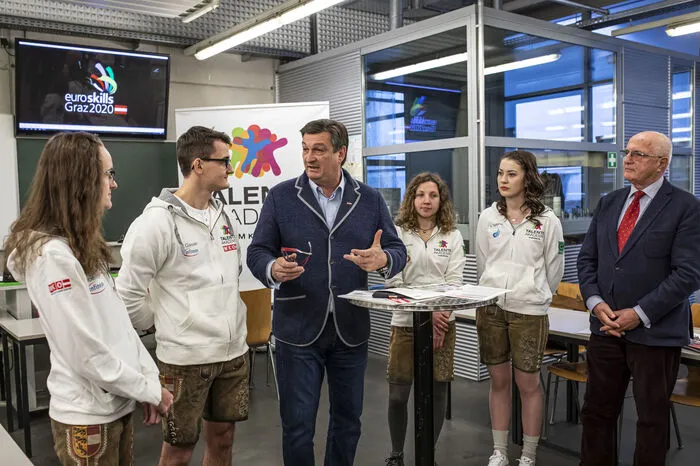 Präsentation der Kandidaten für die EuroSkills 2020 in Graz im WIFI der Wirtschaftskammer Kärnten