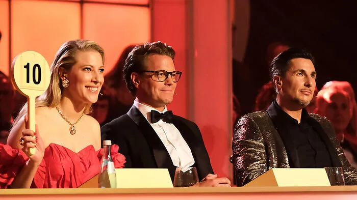 Jury der "Magic Moments"-Show im ORF: Maria Angelini-Santner, Mark Seibert, Balázs Ekker