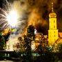 112 Jahre Sturm: Fans gratulierten mit einem Feuerwerk