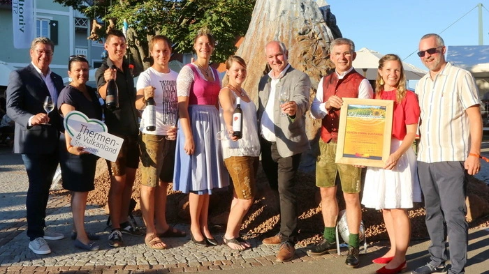 Eröffnung von Terra Vulcania 2022 am Marktplatz von St. Anna am Aigen.