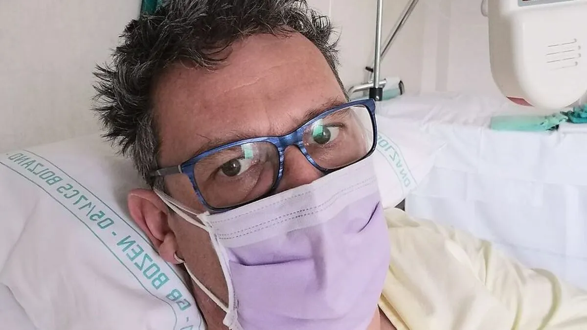 Joe Morandell im Krankenhaus 