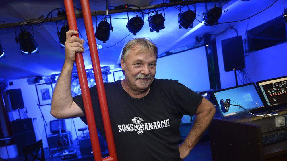 Wolfgang Mauchler führt den Soundclub. 
