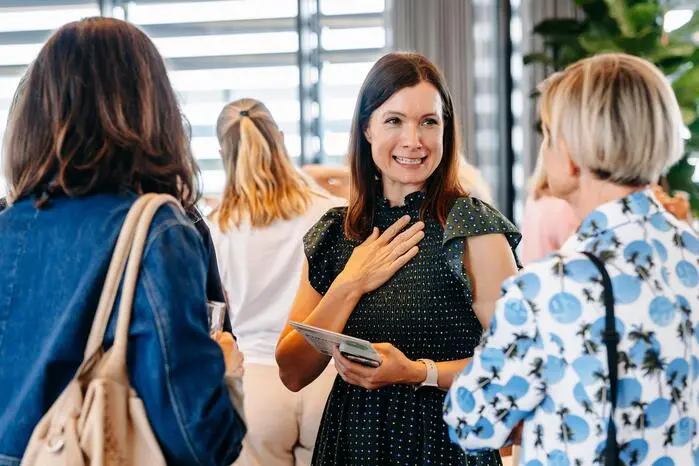 Viele interessierte Business-Frauen beim Talk der Kleinen Zeitung